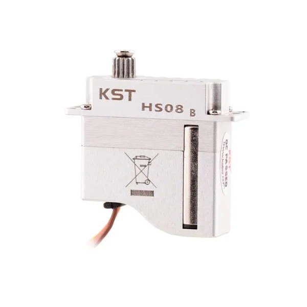 Hot Sales KST HS08B 6.0Kgf.cm 0.09sec HV Digital Metal Gear RC Model Coreless Motor for RC Glider Wing